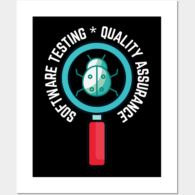 Software Testing Quality Assurance Wall Art by Software Testing Life